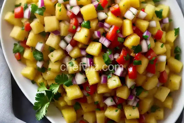 Fresh Pineapple Salsa