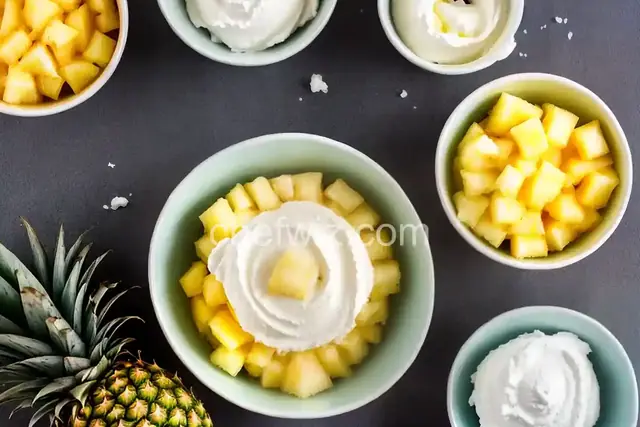 Fresh Pineapple Sherbet