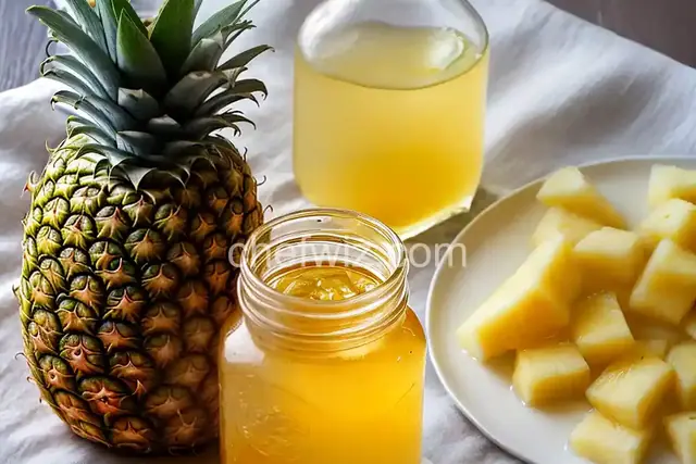 Fresh Pineapple Syrup Recipe