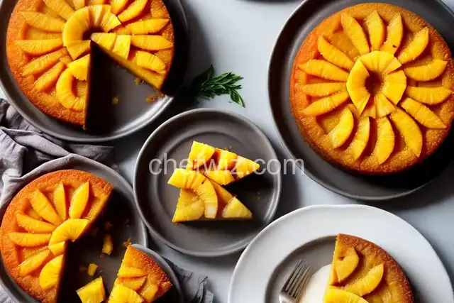 Fresh Pineapple Upside-Down Cake