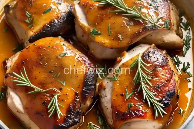 Fresh Rosemary Chicken Thighs