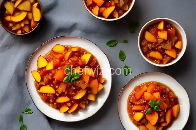 Fresh Spiced Peach Jam