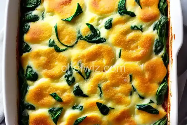 Fresh Spinach Gratin