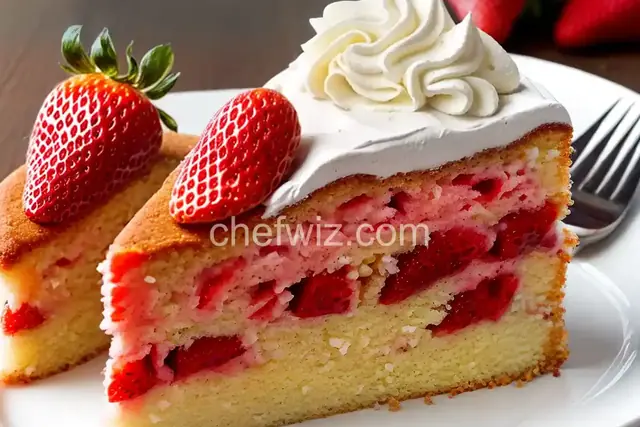 Fresh Strawberry Cake