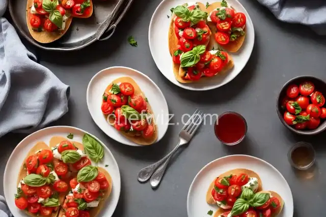 Fresh Summer Tomato Bruschetta Recipe