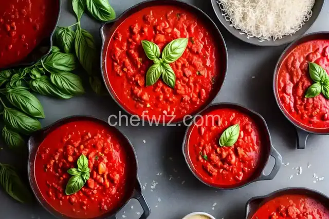Fresh Tomato Basil Sauce