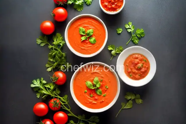 Fresh Tomato Gazpacho