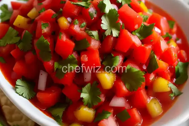 Fresh Tomato Salsa Restaurant-Style