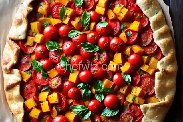 Fresh Tomato and Squash Galette