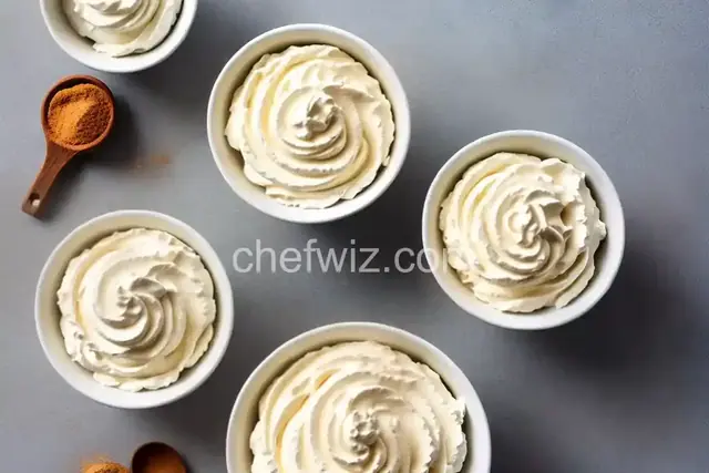 Fresh Vanilla Bean Whipped Cream