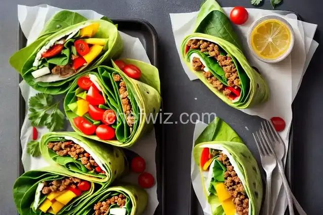 Fresh Veggie Wraps