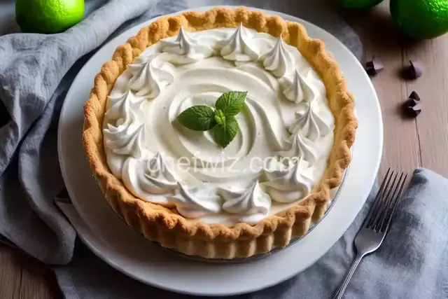 Fresh and Creamy Lime Pie Recipe