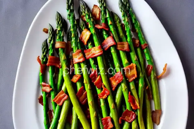 Fried Asparagus with Bacon