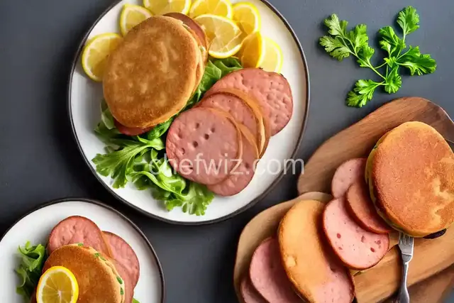 Fried Bologna Sandwich
