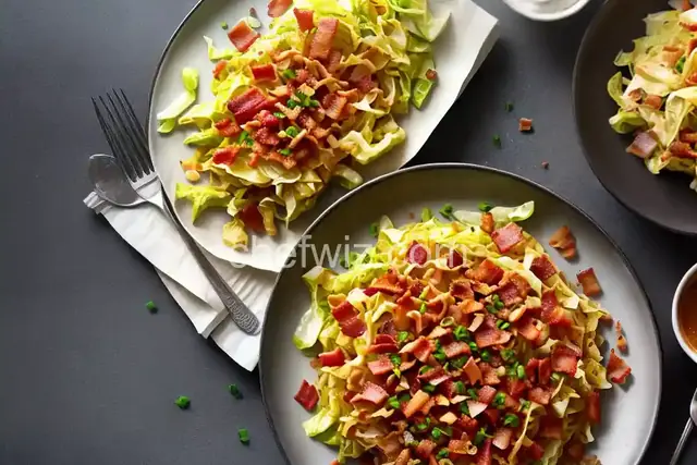 Fried Cabbage with Bacon