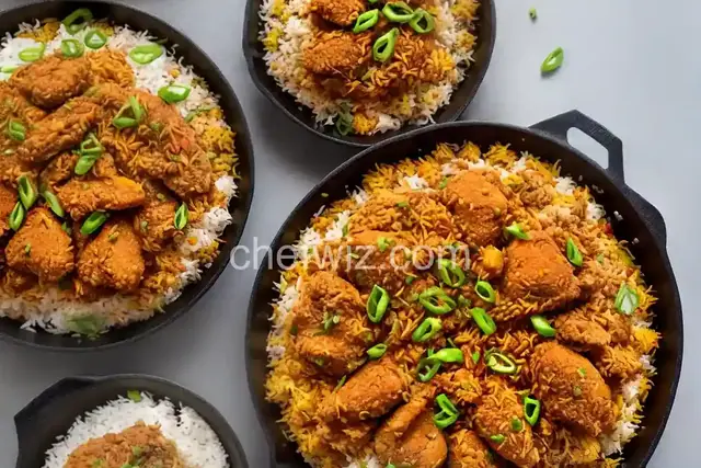 Fried Chicken Biryani (Filipino-Style)