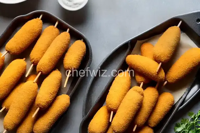 Fried Chicken Corn Dogs