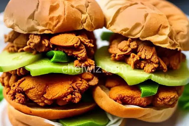 Fried Chicken Po' Boys