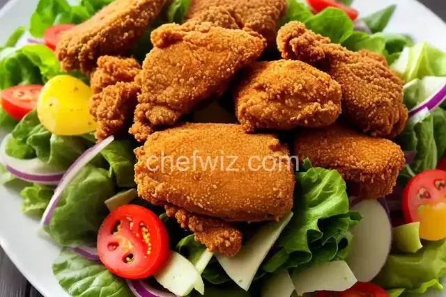 Fried Chicken Salad