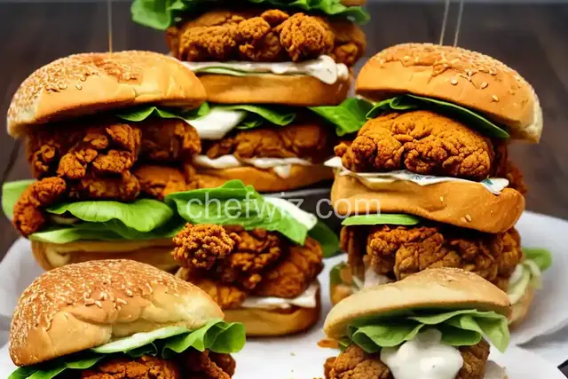 Fried Chicken Sandwiches