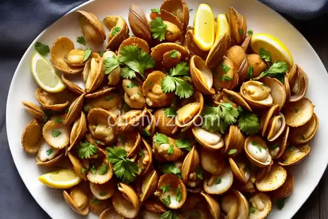 Fried Clams with Tartar and Cocktail Sauces