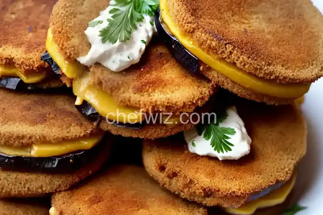 Fried Eggplant Sandwiches