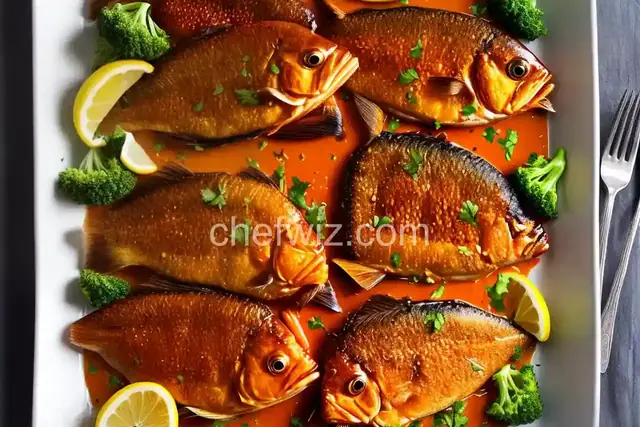 Fried Fish With Piri-Piri Sauce
