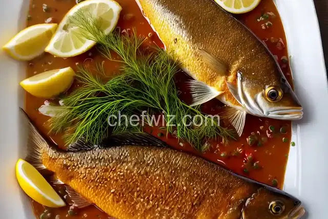 Fried Fish with Dill Tartar Sauce