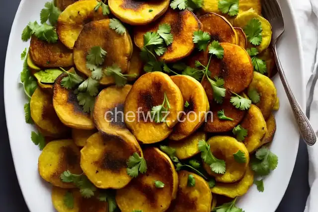 Fried Green Plantains (Tostones De Platano Verde)