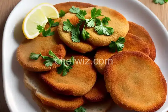 Fried Herring on Crisp Bread with Tartar Sauce Recipe