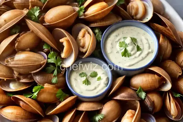 Fried Ipswich Whole Belly Clams with Tartar Sauce