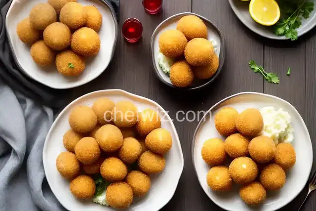 Fried Mashed Potato Balls