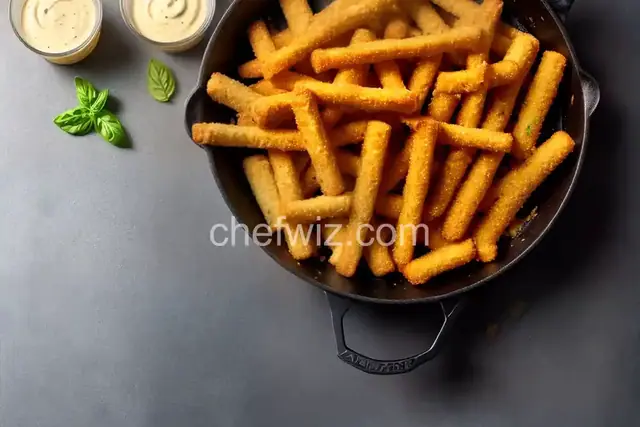 Fried Mozzarella Sticks