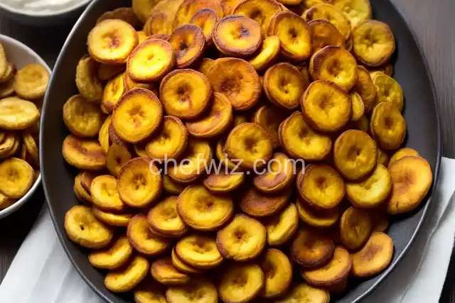 Fried Plantain Chips Recipe