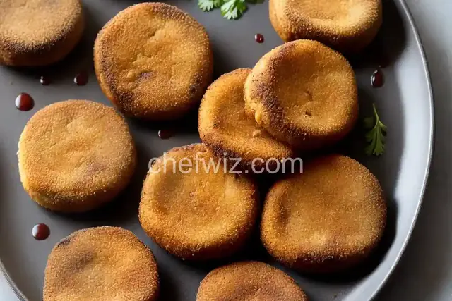 Fried Portobello Mushrooms