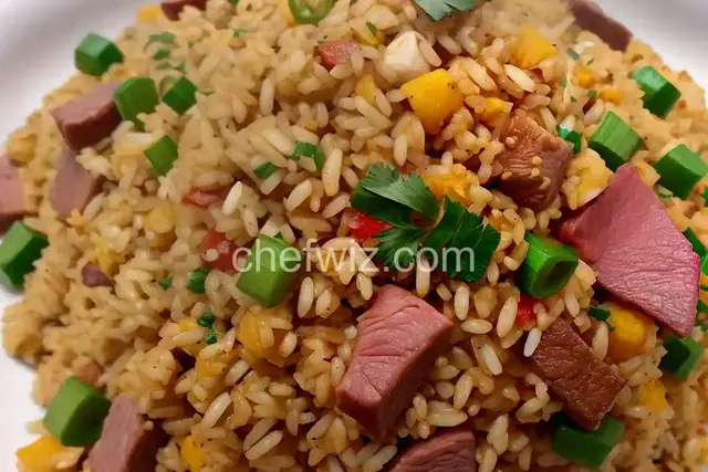 Fried Rice with Ham