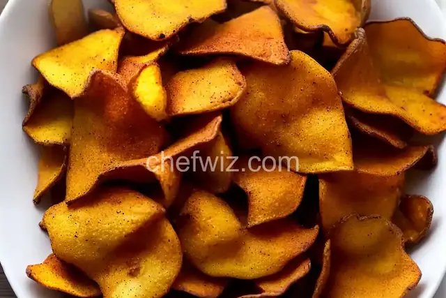Fried Sunchoke Chips with Rosemary Salt