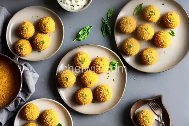 Fried and Stuffed Rice Balls (Arancini di Riso)