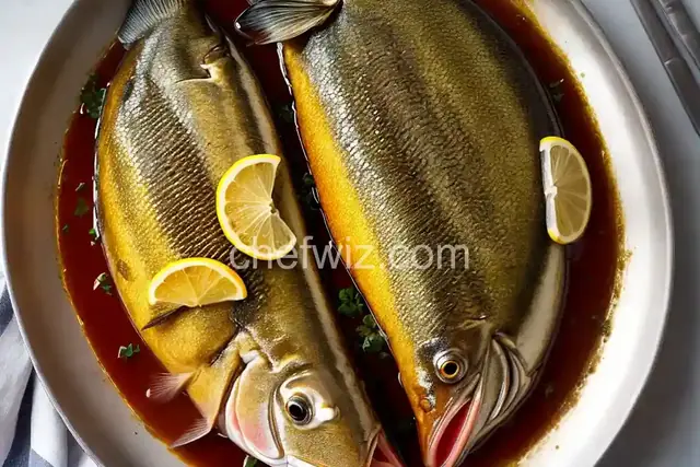 Fried croaker fish