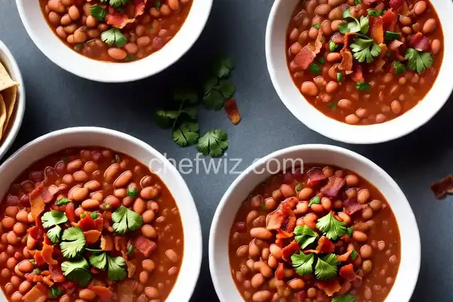 Frijoles Charros (Mexican Pinto Beans With Bacon and Chiles) Recipe