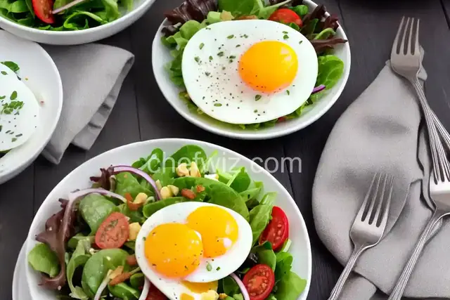 Frisee Salad with Egg and Bacon