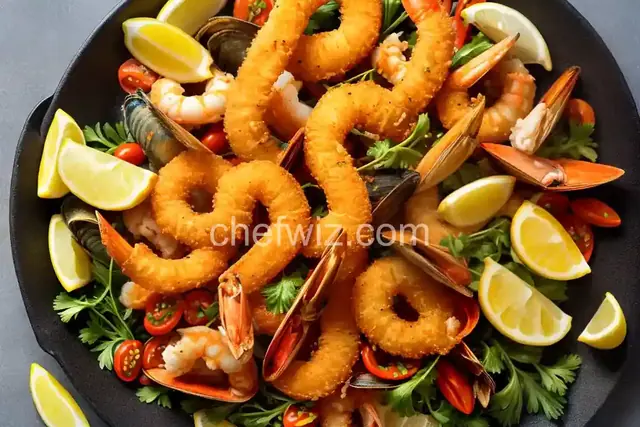 Fritto Misto di Mare (Fried Mixed Seafood)