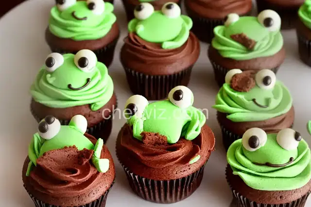 Frog Cupcakes