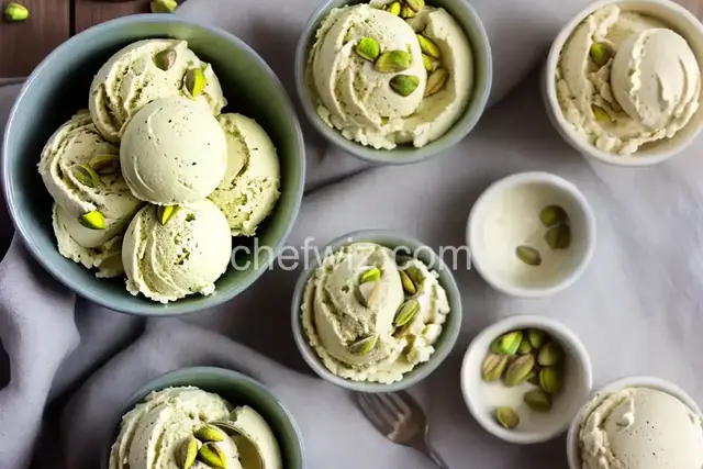 From-Scratch Real Pistachio Ice Cream Recipe
