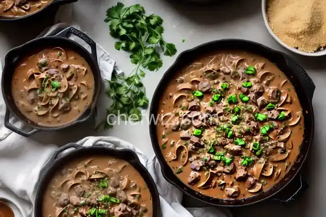 From-Scratch Venison Stroganoff