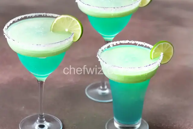 Frozen Blue Moscato Margaritas