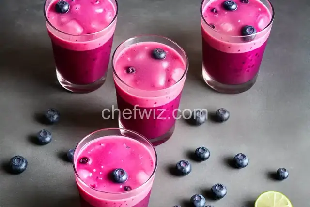 Frozen Blueberry Margaritas