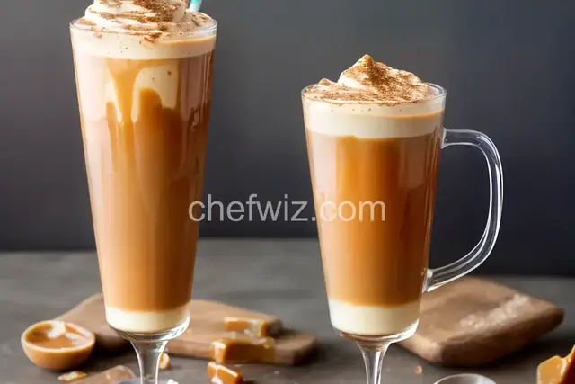 Frozen Caramel Latte