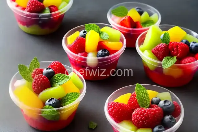 Frozen Fruit Cups