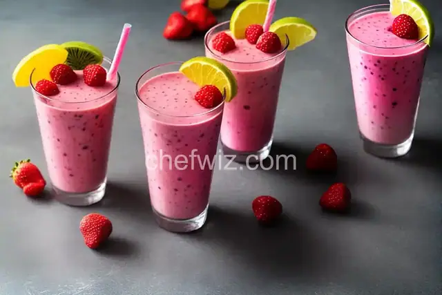Frozen Fruit Smoothies